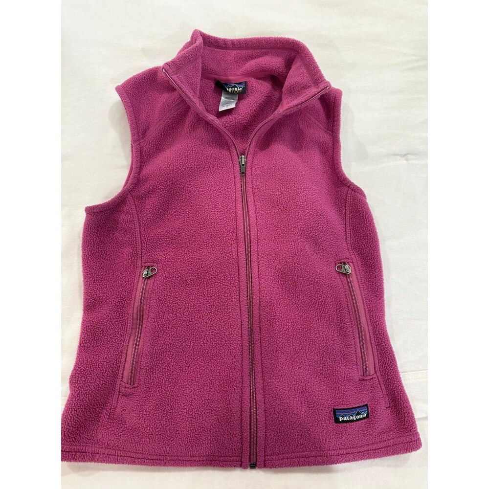 Patagonia Synchilla Fleece Vest Pink Magenta Women’s S